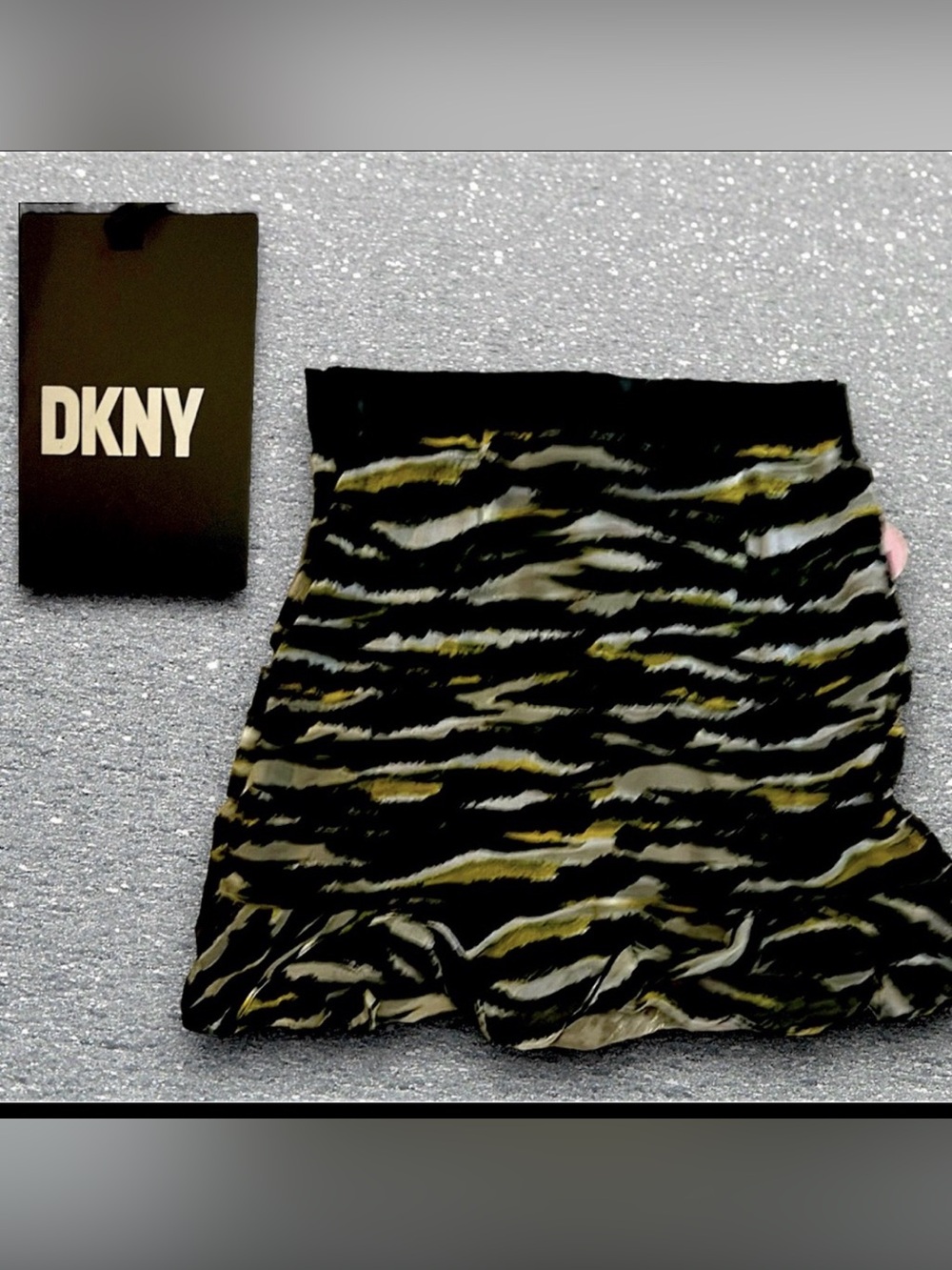 NWT DKNY Animal Print
Faux Wrap Skirt